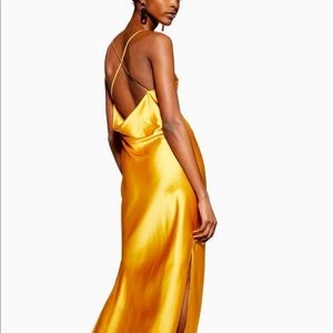 NWT Topshop Slip Dress - Mustard
